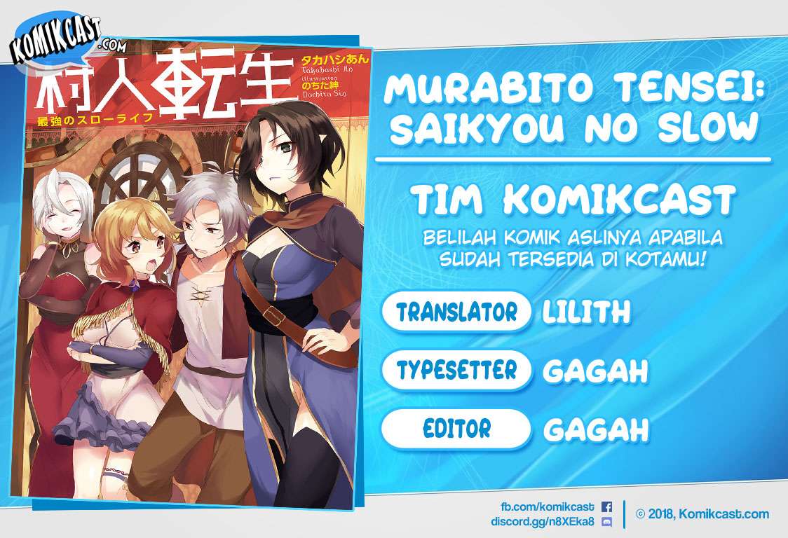Murabito Tensei: Saikyou no Slow Life Chapter 1 - halaman 1