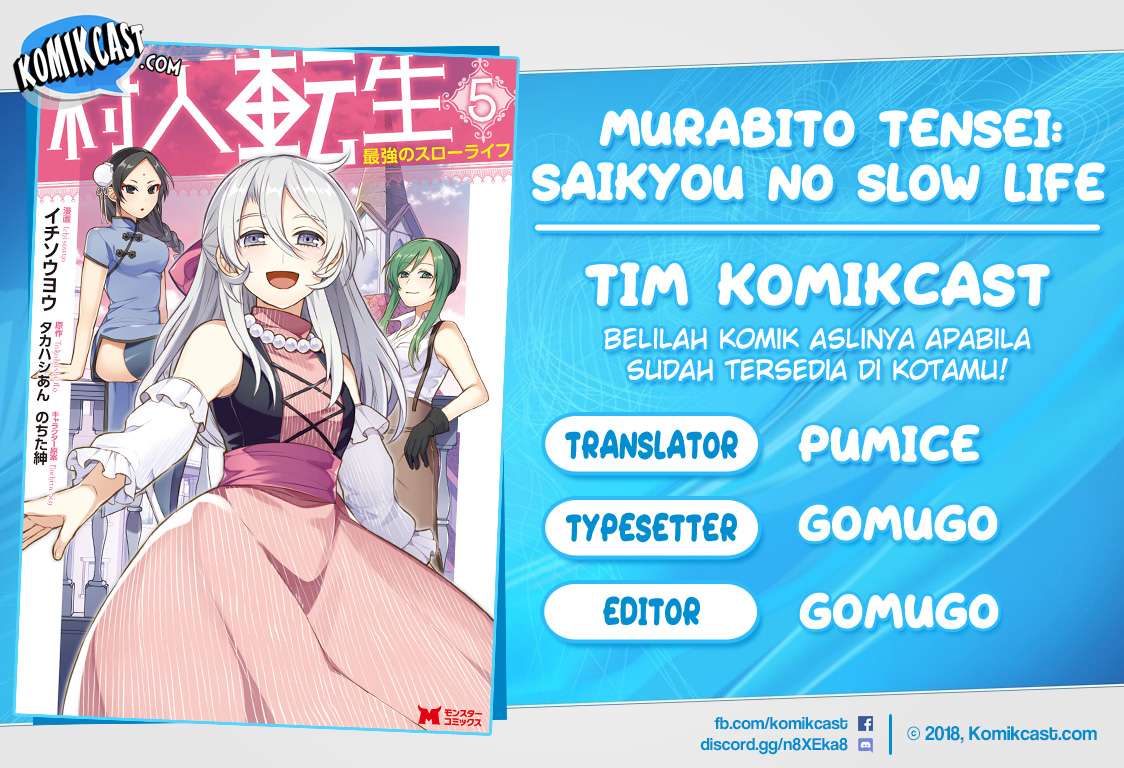Murabito Tensei: Saikyou no Slow Life Chapter 23 - halaman 1