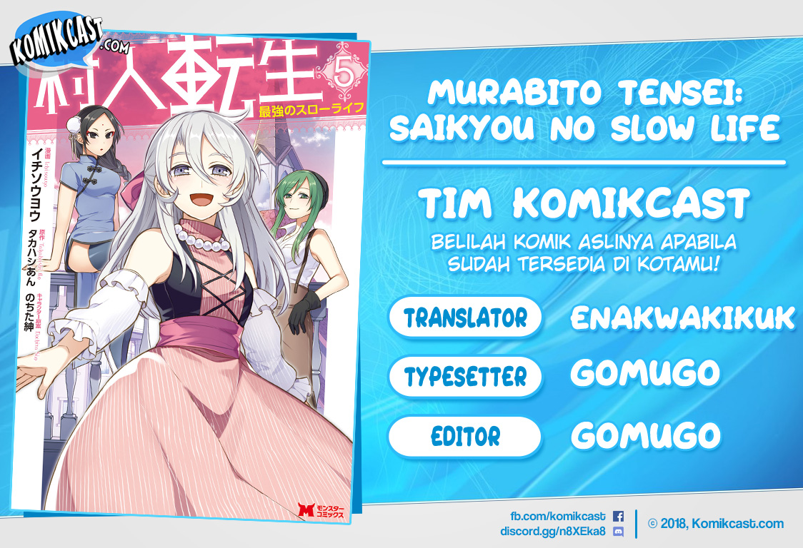 Murabito Tensei: Saikyou no Slow Life Chapter 29 - halaman 1