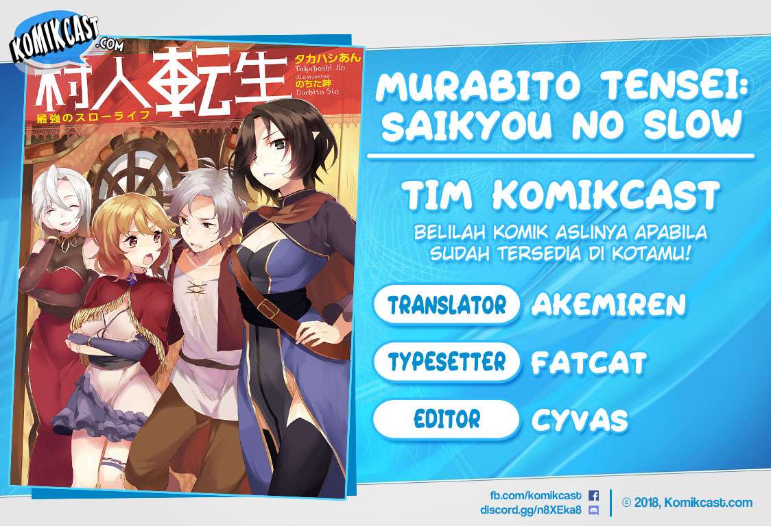 Murabito Tensei: Saikyou no Slow Life Chapter 9 - halaman 1