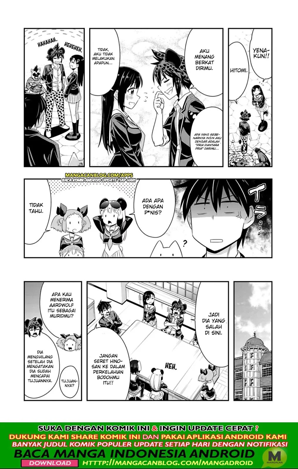 Murenase! Shiiton Gakuen Chapter 100 - halaman 10
