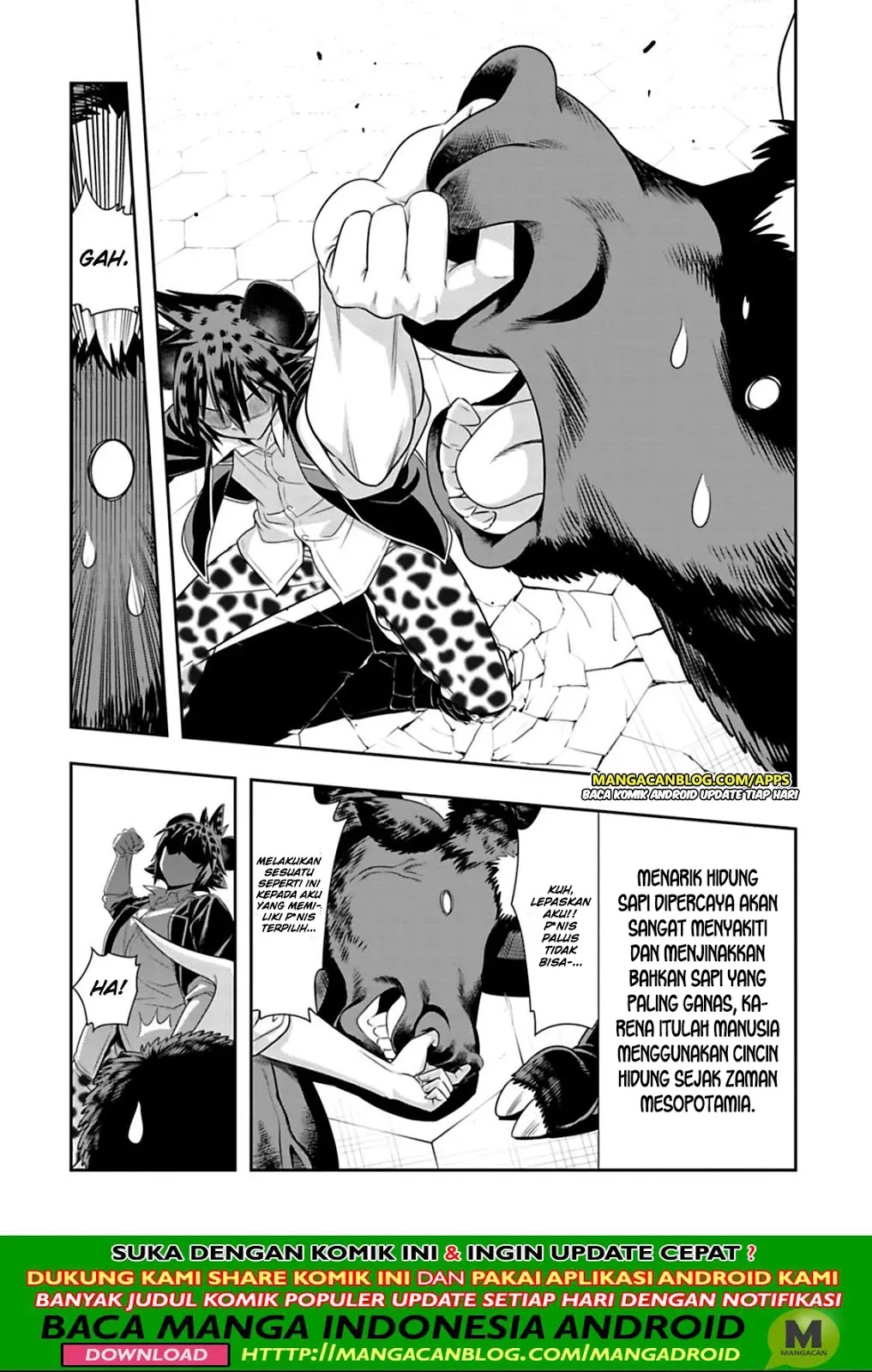 Murenase! Shiiton Gakuen Chapter 100 - halaman 8