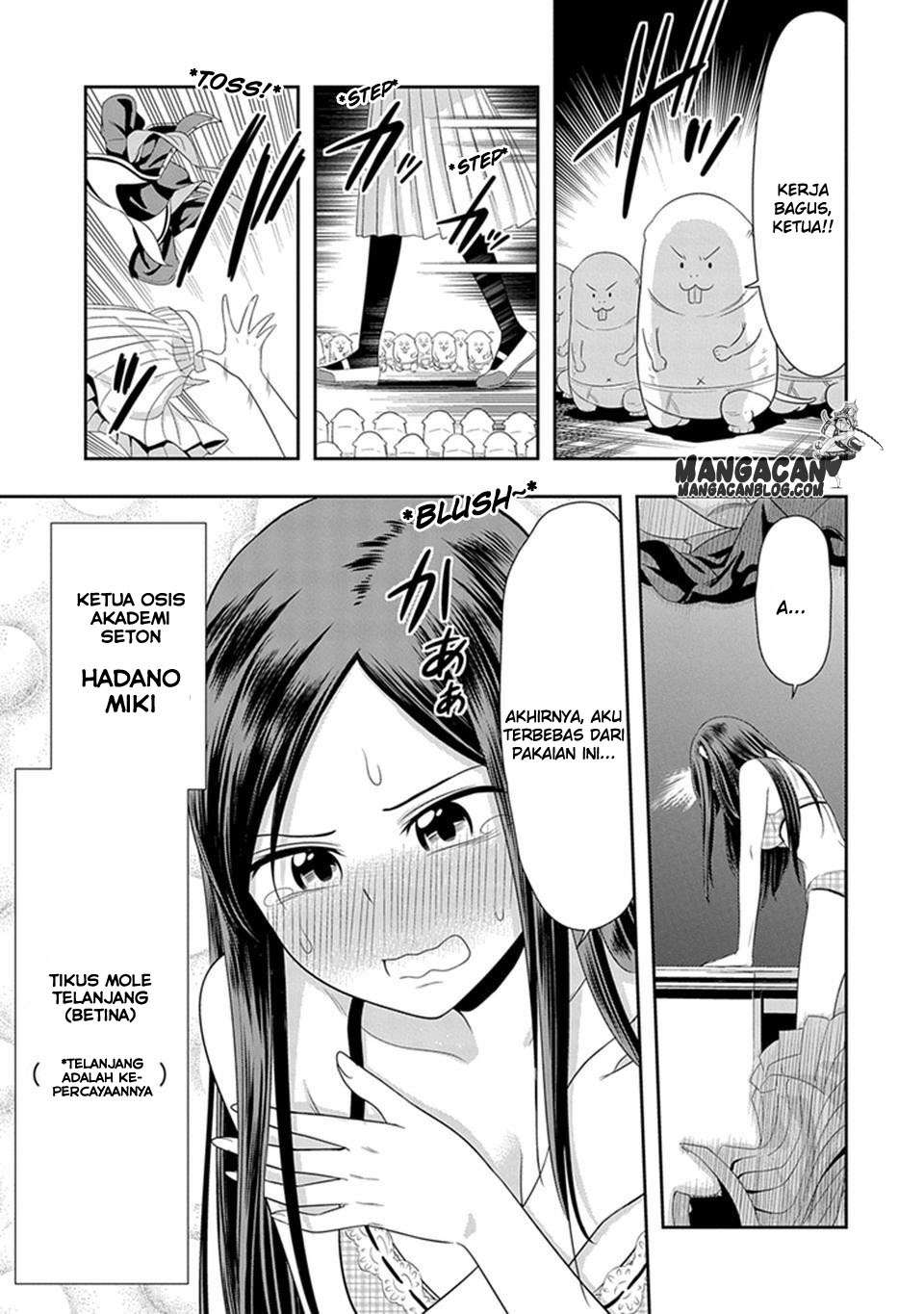 Murenase! Shiiton Gakuen Chapter 13 - halaman 4