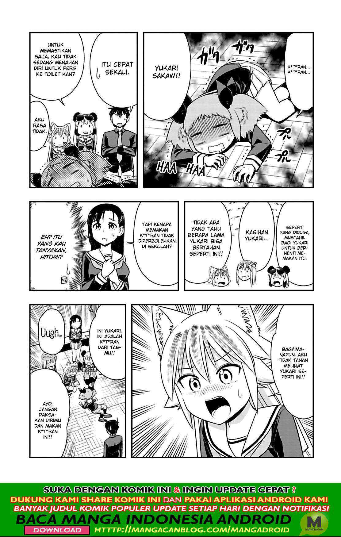 Murenase! Shiiton Gakuen Chapter 77 - halaman 7
