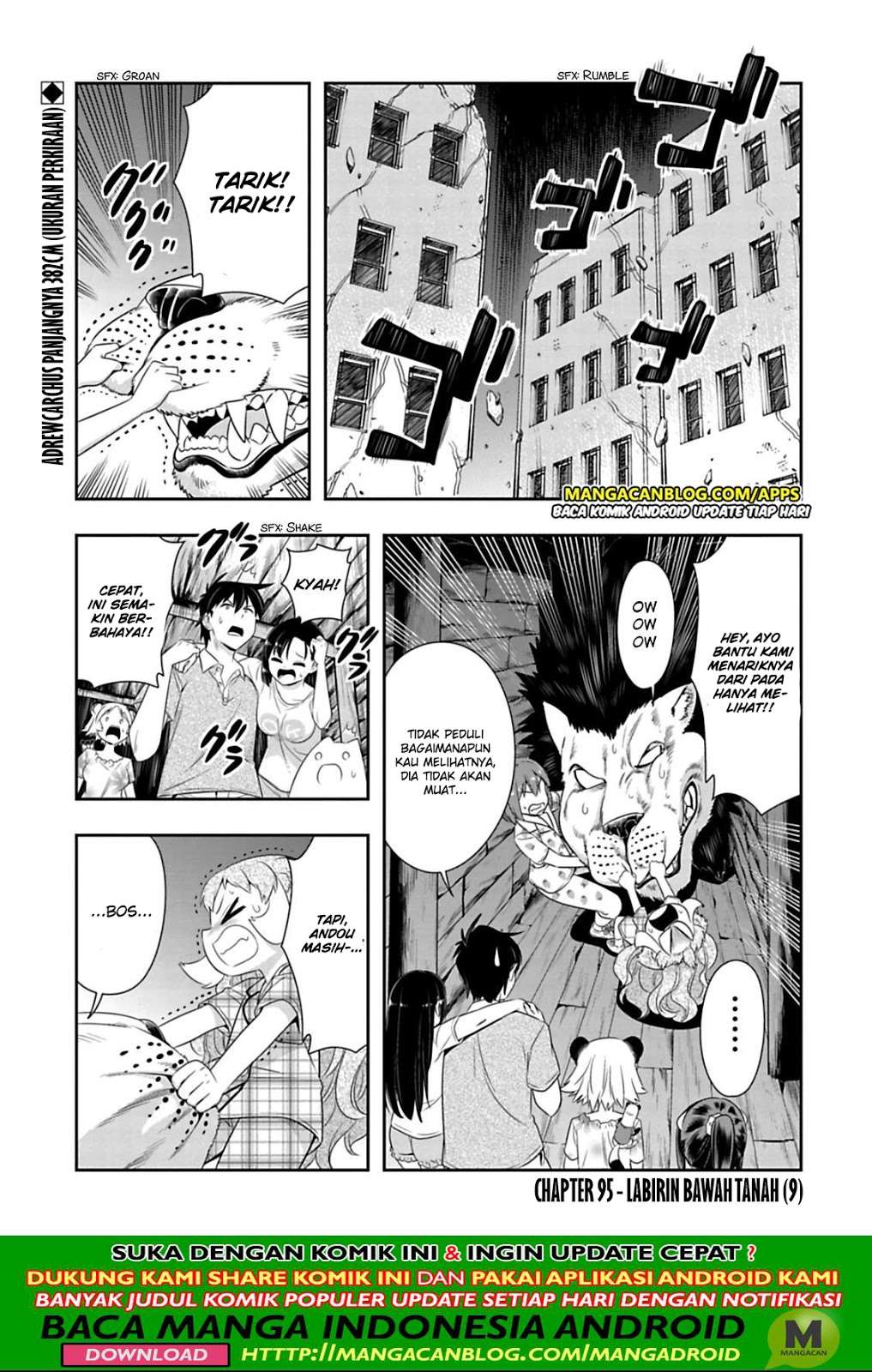 Murenase! Shiiton Gakuen Chapter 95 - halaman 1