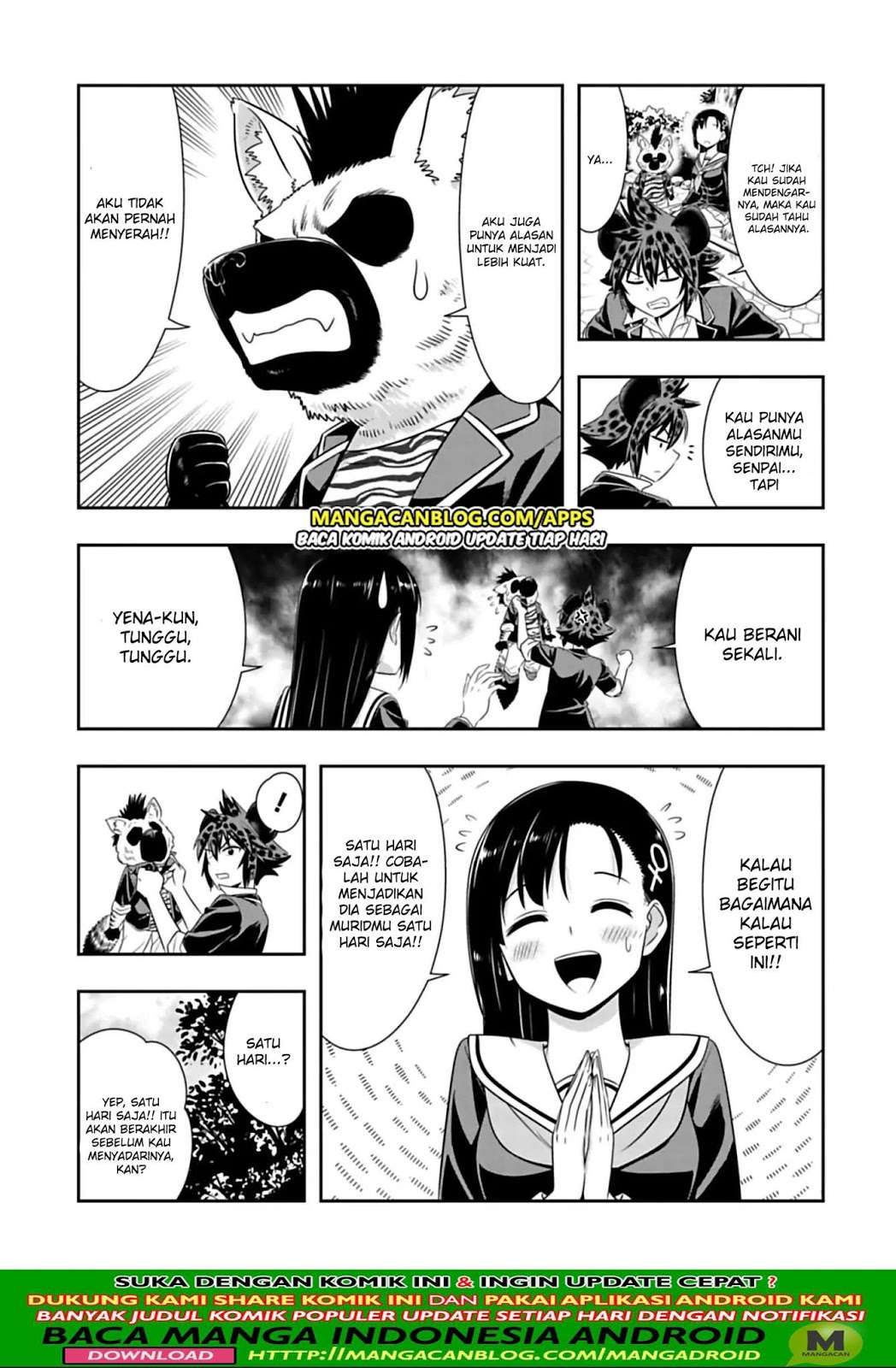Murenase! Shiiton Gakuen Chapter 96 - halaman 11