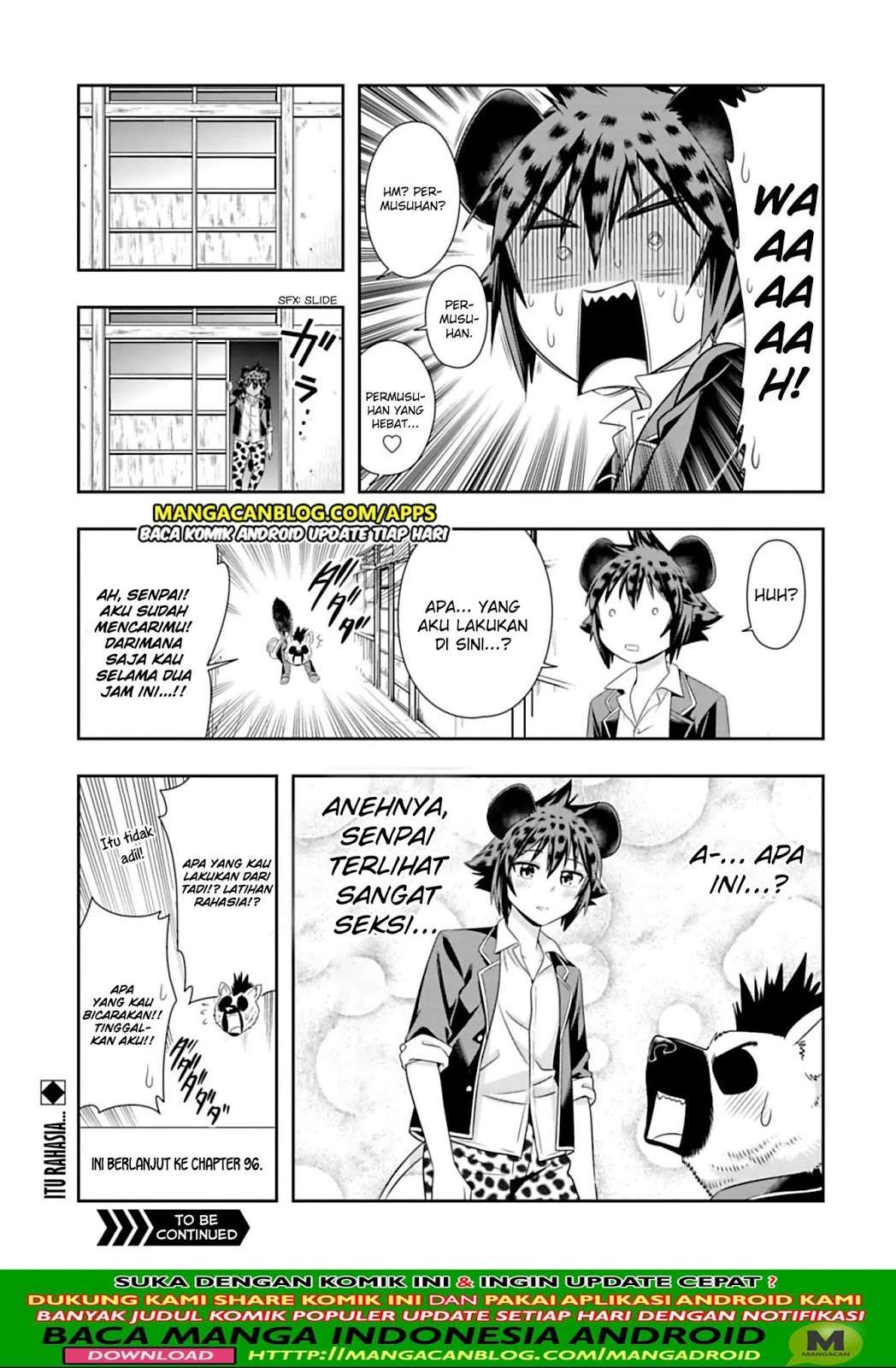 Murenase! Shiiton Gakuen Chapter 96 - halaman 15