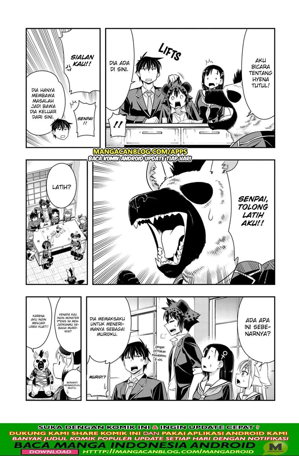 Murenase! Shiiton Gakuen Chapter 96 - halaman 3