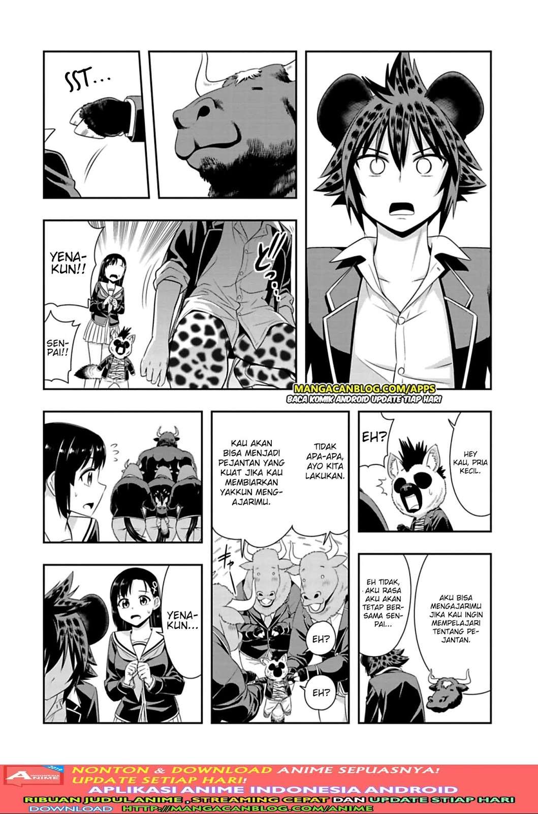 Murenase! Shiiton Gakuen Chapter 97 - halaman 10