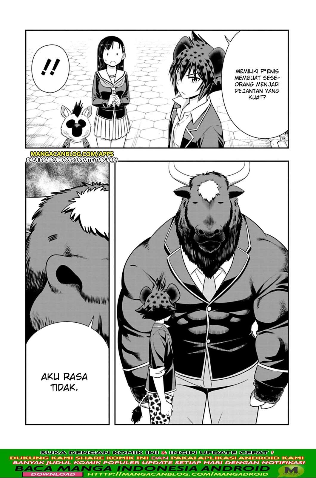 Murenase! Shiiton Gakuen Chapter 97 - halaman 4