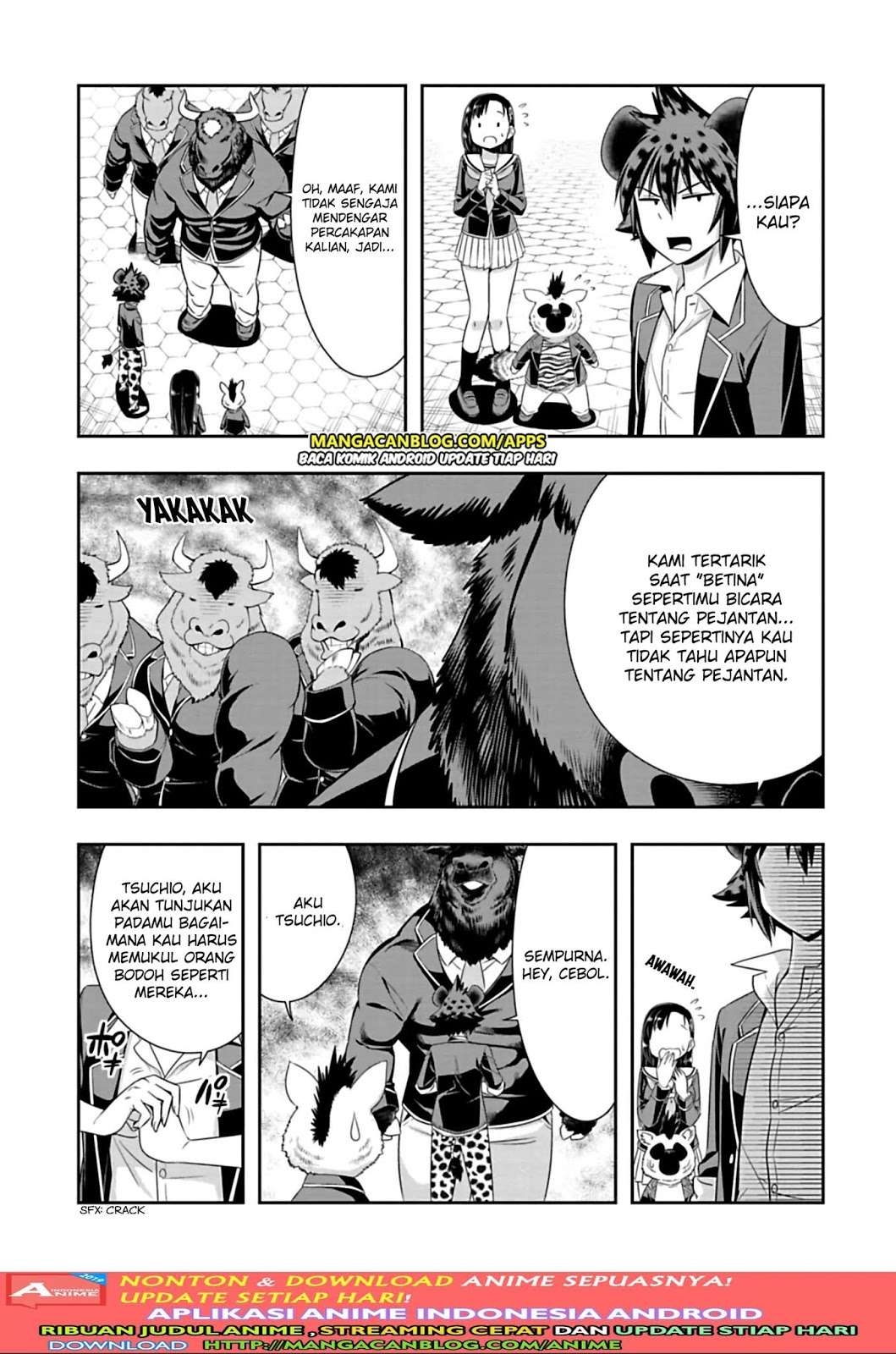 Murenase! Shiiton Gakuen Chapter 97 - halaman 5