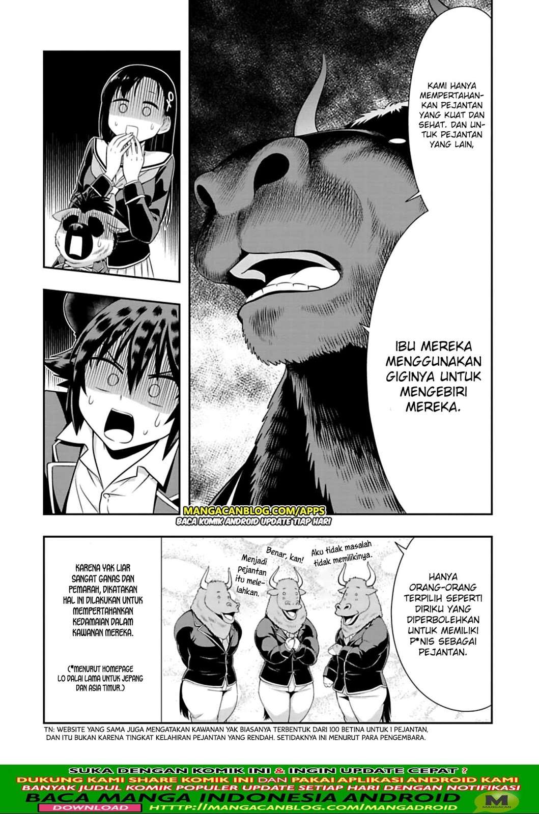 Murenase! Shiiton Gakuen Chapter 97 - halaman 8