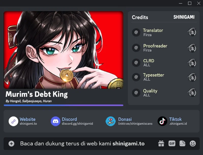 Murim’s Debt King Chapter 11 - halaman 1