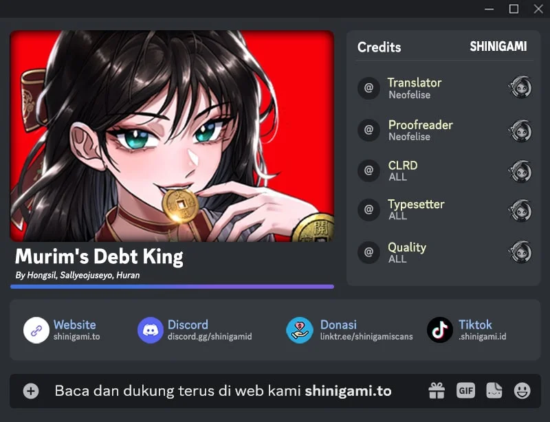 Murim’s Debt King Chapter 8 - halaman 1
