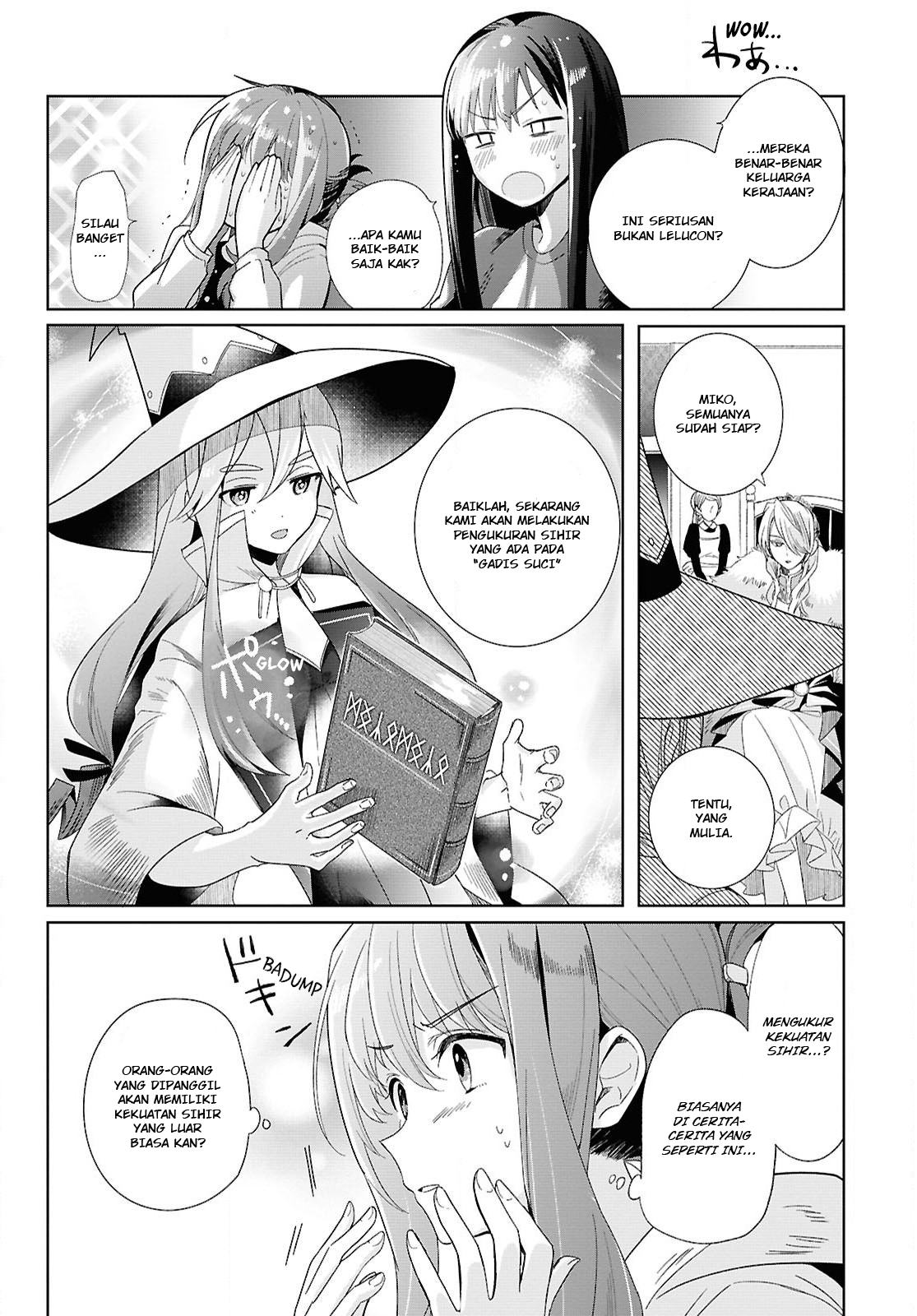 Muryoku Seijo to Munou Oujo: Maryoku Zero de Shoukan sareta Seijo no Isekai Kyuukokuki Chapter 1 - halaman 19