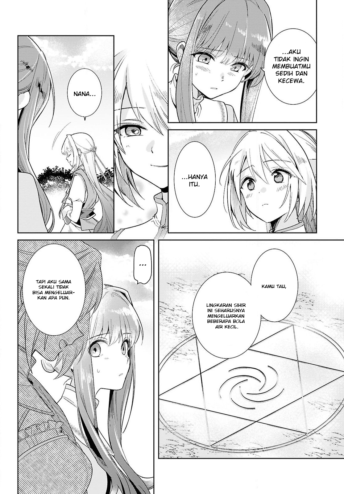 Muryoku Seijo to Munou Oujo: Maryoku Zero de Shoukan sareta Seijo no Isekai Kyuukokuki Chapter 1 - halaman 41