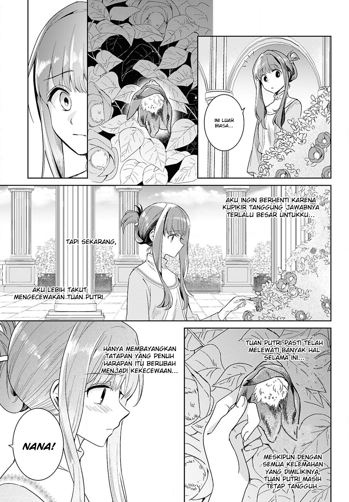 Muryoku Seijo to Munou Oujo: Maryoku Zero de Shoukan sareta Seijo no Isekai Kyuukokuki Chapter 1 - halaman 46