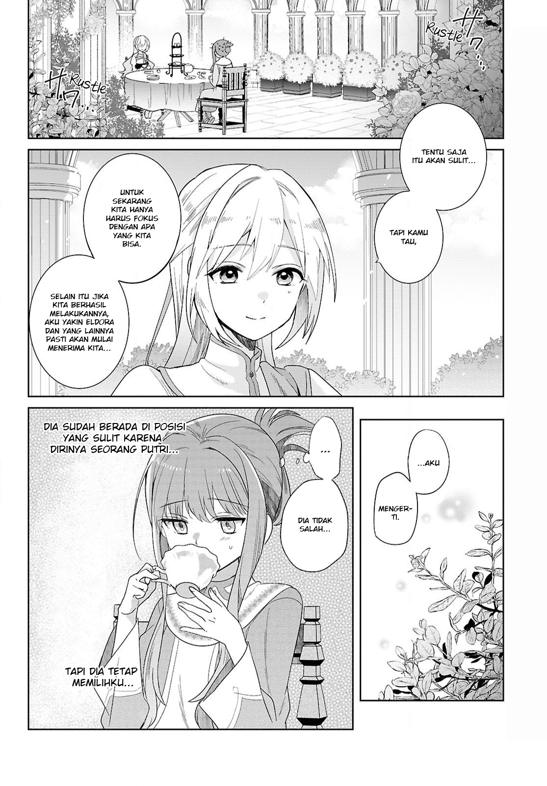 Muryoku Seijo to Munou Oujo: Maryoku Zero de Shoukan sareta Seijo no Isekai Kyuukokuki Chapter 1 - halaman 49