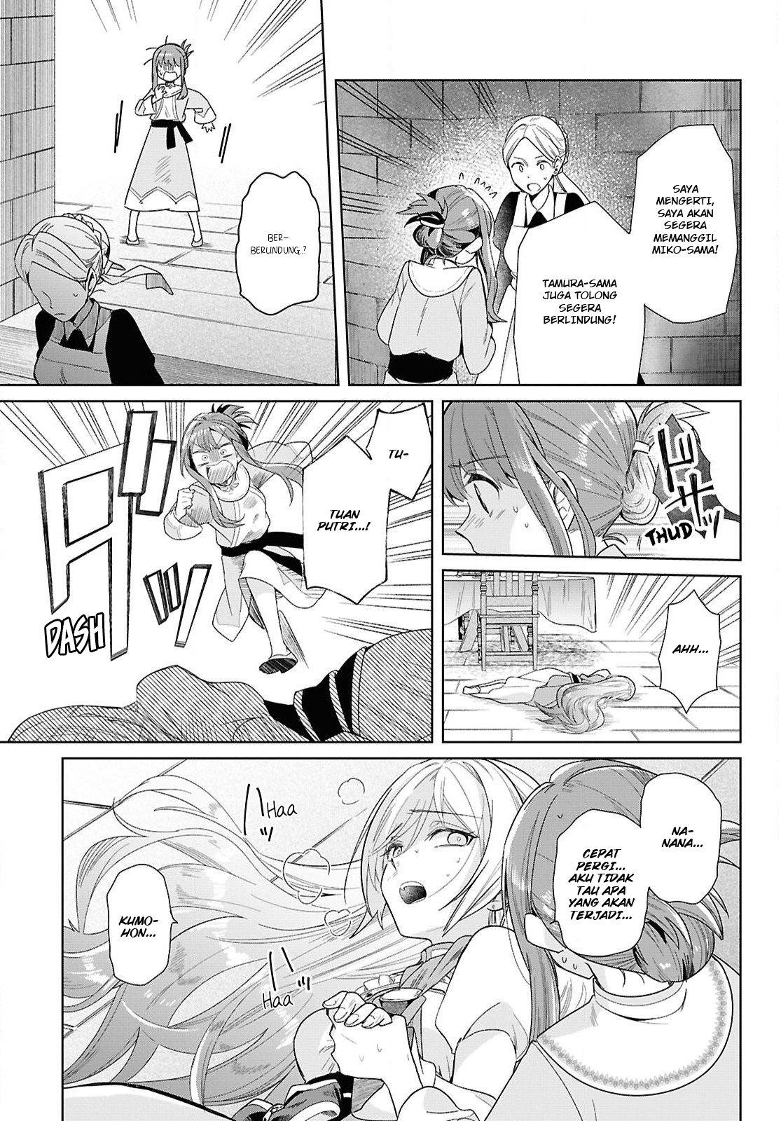 Muryoku Seijo to Munou Oujo: Maryoku Zero de Shoukan sareta Seijo no Isekai Kyuukokuki Chapter 1 - halaman 56