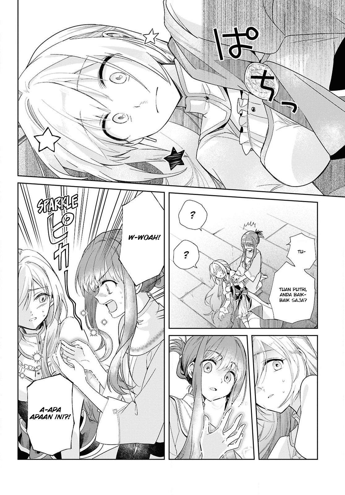 Muryoku Seijo to Munou Oujo: Maryoku Zero de Shoukan sareta Seijo no Isekai Kyuukokuki Chapter 1 - halaman 59