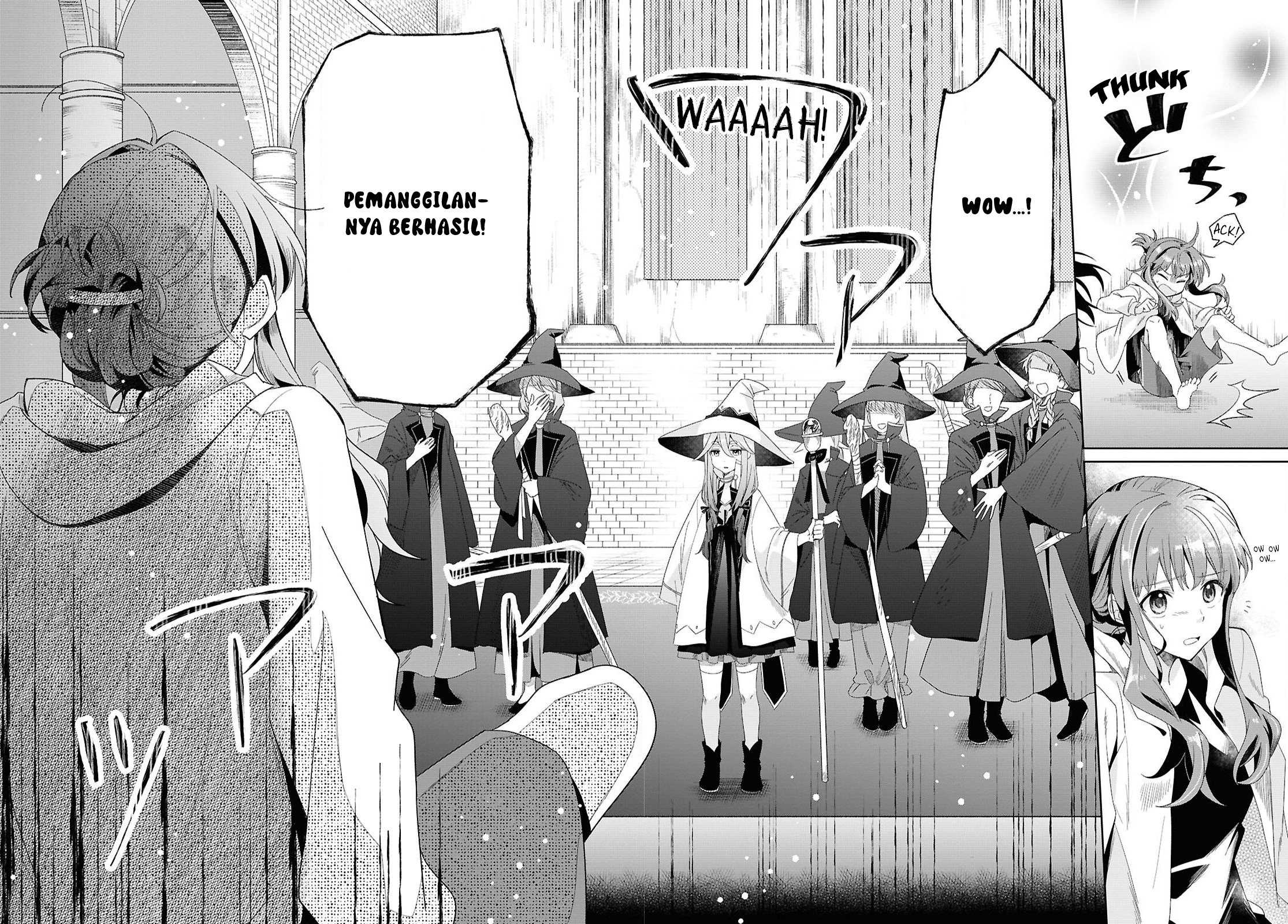 Muryoku Seijo to Munou Oujo: Maryoku Zero de Shoukan sareta Seijo no Isekai Kyuukokuki Chapter 1 - halaman 8