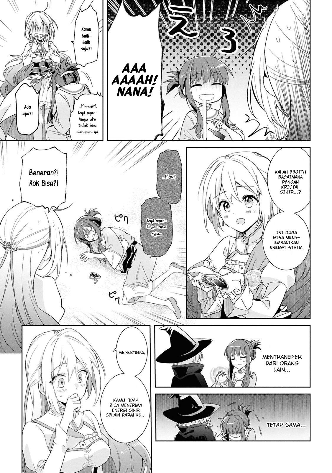 Muryoku Seijo to Munou Oujo: Maryoku Zero de Shoukan sareta Seijo no Isekai Kyuukokuki Chapter 2 - halaman 23