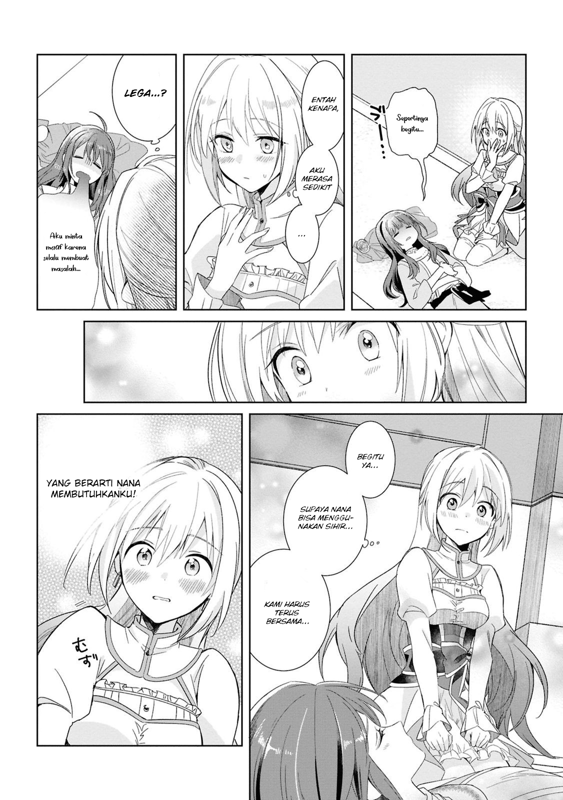 Muryoku Seijo to Munou Oujo: Maryoku Zero de Shoukan sareta Seijo no Isekai Kyuukokuki Chapter 2 - halaman 24