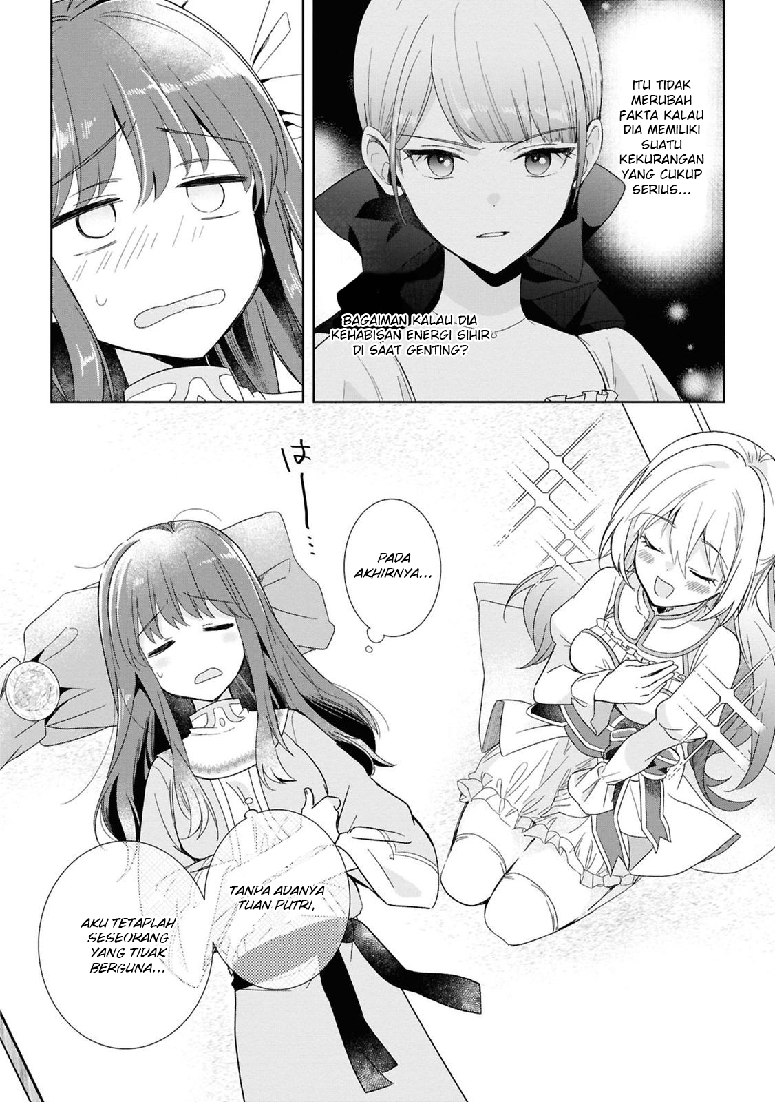 Muryoku Seijo to Munou Oujo: Maryoku Zero de Shoukan sareta Seijo no Isekai Kyuukokuki Chapter 2 - halaman 26