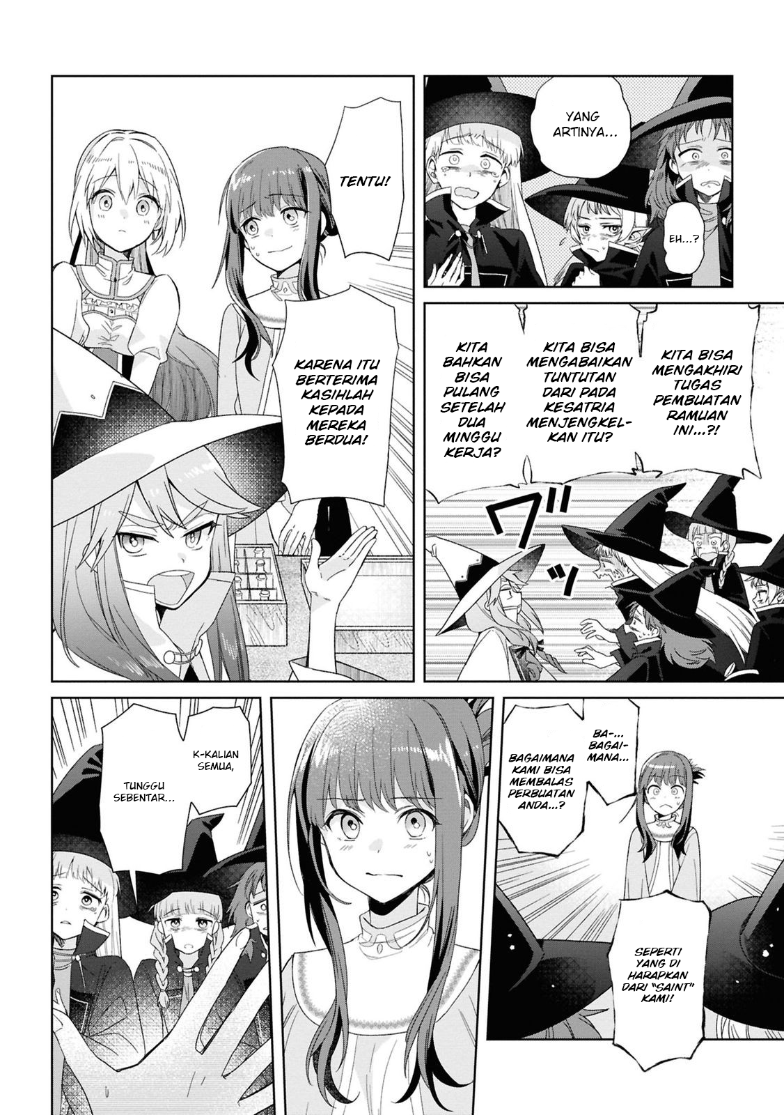 Muryoku Seijo to Munou Oujo: Maryoku Zero de Shoukan sareta Seijo no Isekai Kyuukokuki Chapter 3 - halaman 24