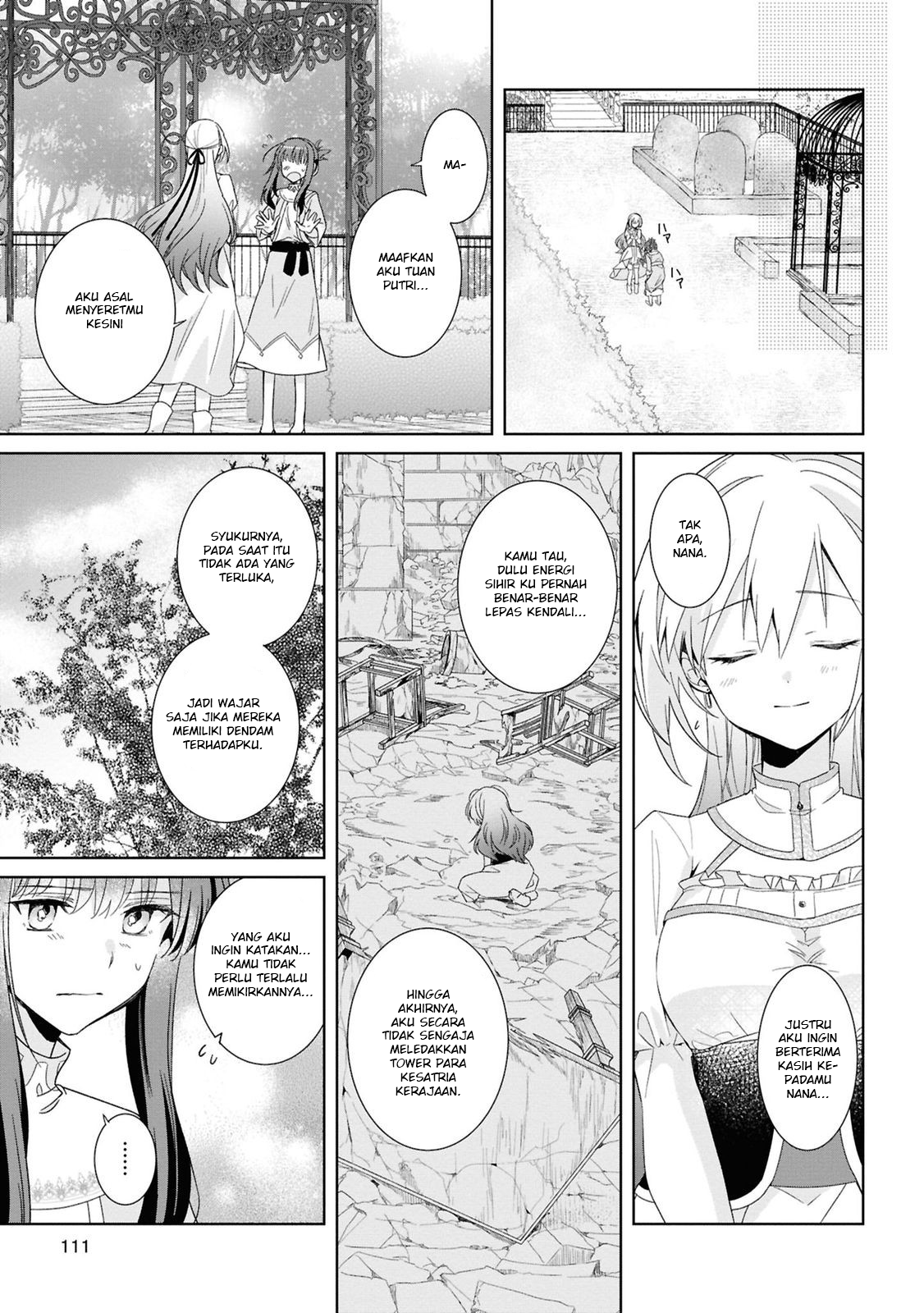 Muryoku Seijo to Munou Oujo: Maryoku Zero de Shoukan sareta Seijo no Isekai Kyuukokuki Chapter 3 - halaman 9