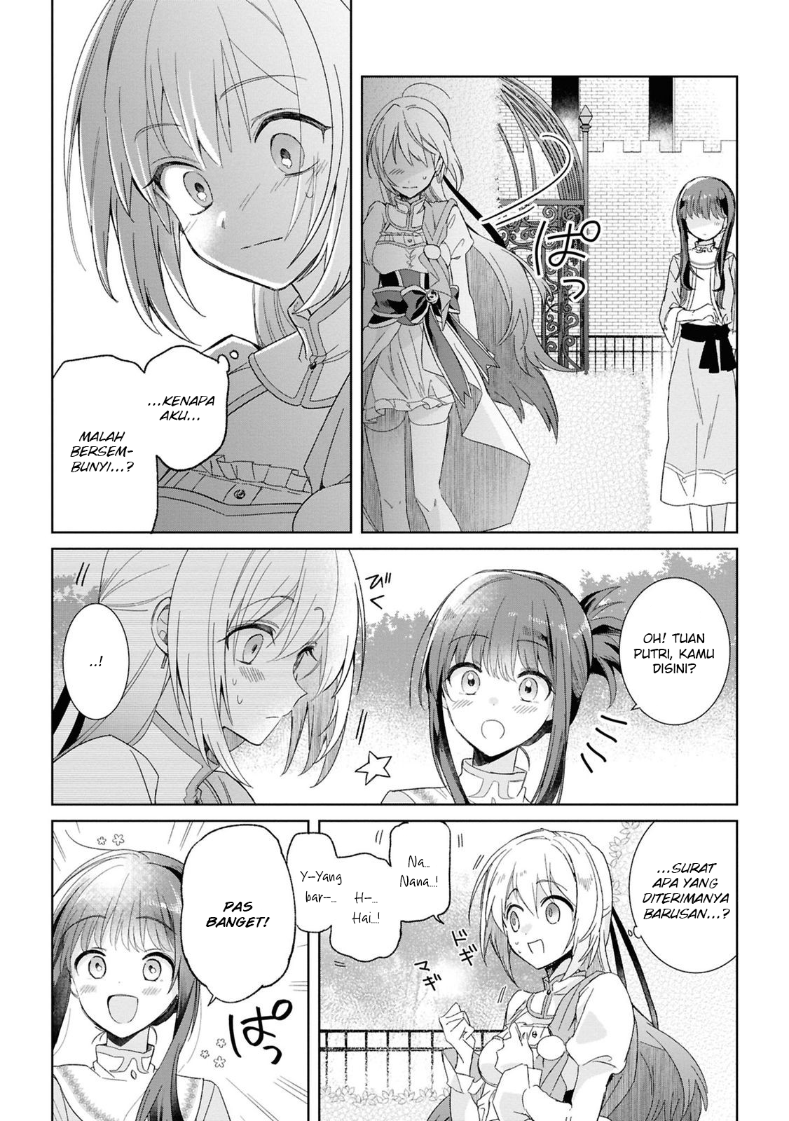 Muryoku Seijo to Munou Oujo: Maryoku Zero de Shoukan sareta Seijo no Isekai Kyuukokuki Chapter 4 - halaman 10