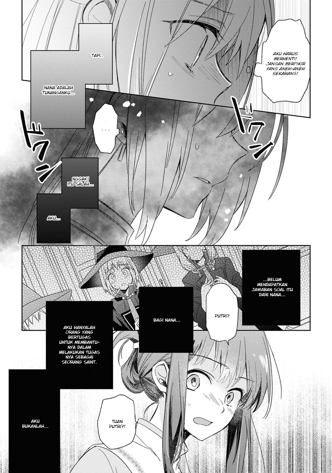 Muryoku Seijo to Munou Oujo: Maryoku Zero de Shoukan sareta Seijo no Isekai Kyuukokuki Chapter 4 - halaman 17