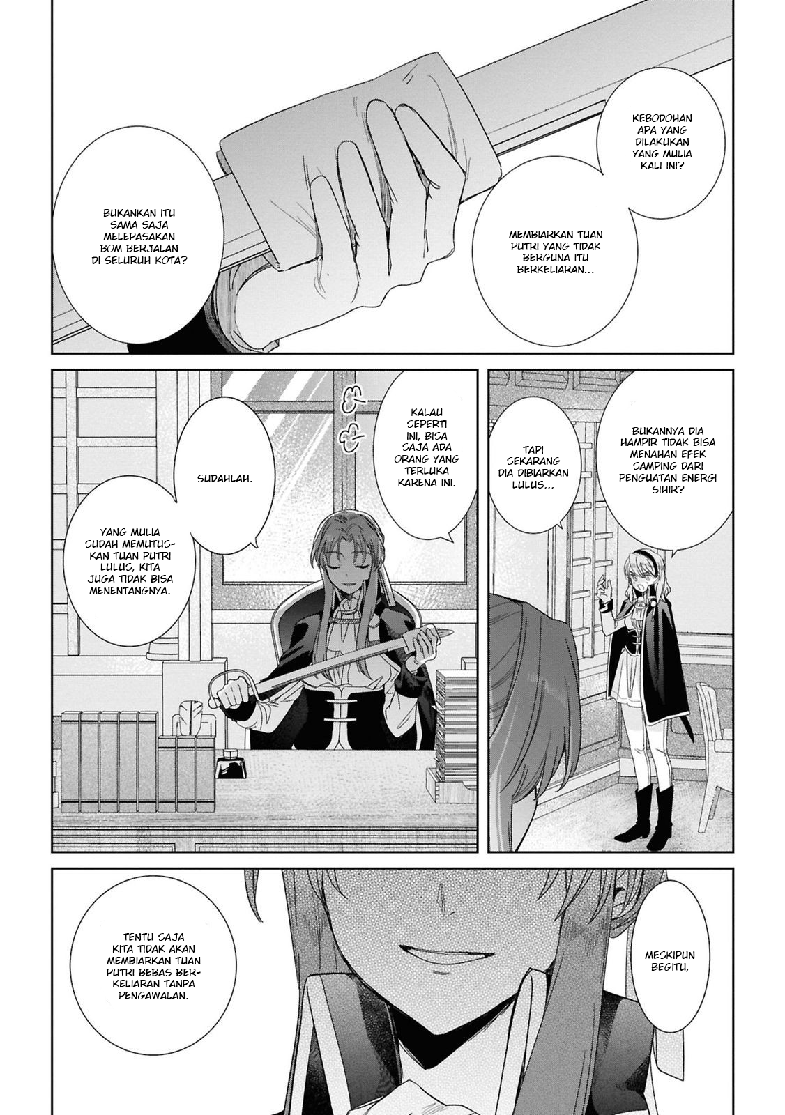 Muryoku Seijo to Munou Oujo: Maryoku Zero de Shoukan sareta Seijo no Isekai Kyuukokuki Chapter 4 - halaman 32