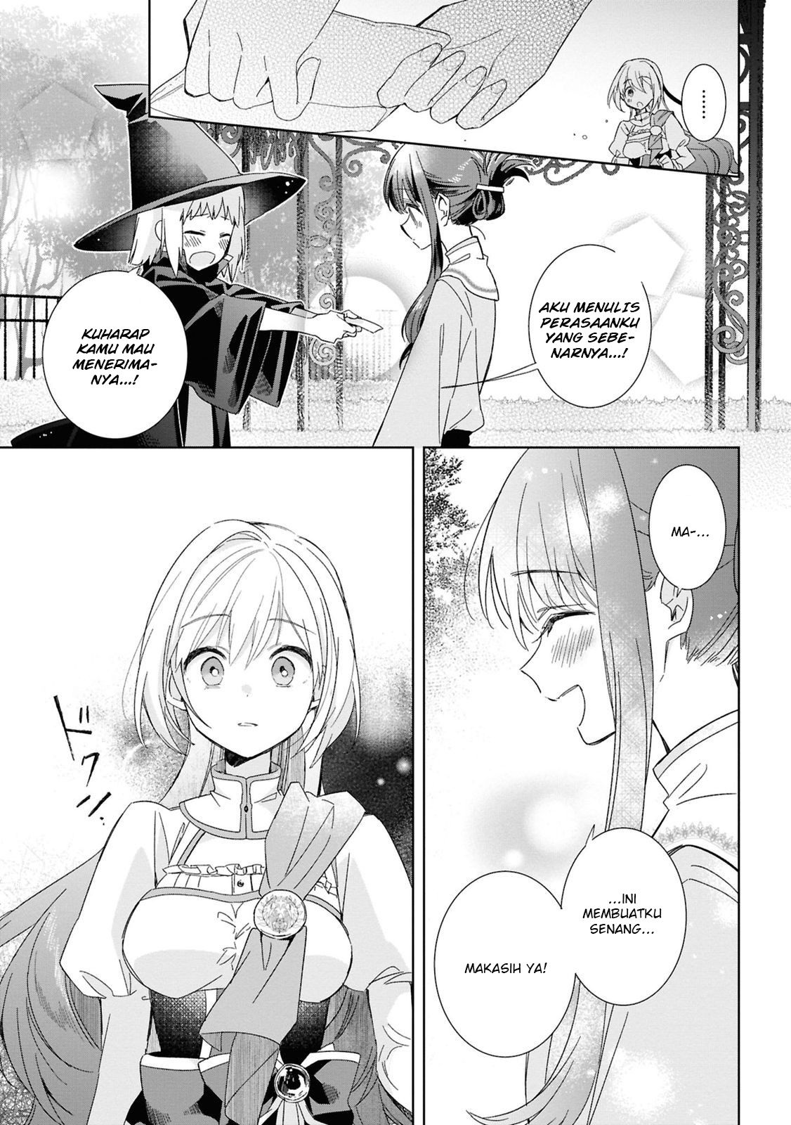 Muryoku Seijo to Munou Oujo: Maryoku Zero de Shoukan sareta Seijo no Isekai Kyuukokuki Chapter 4 - halaman 9