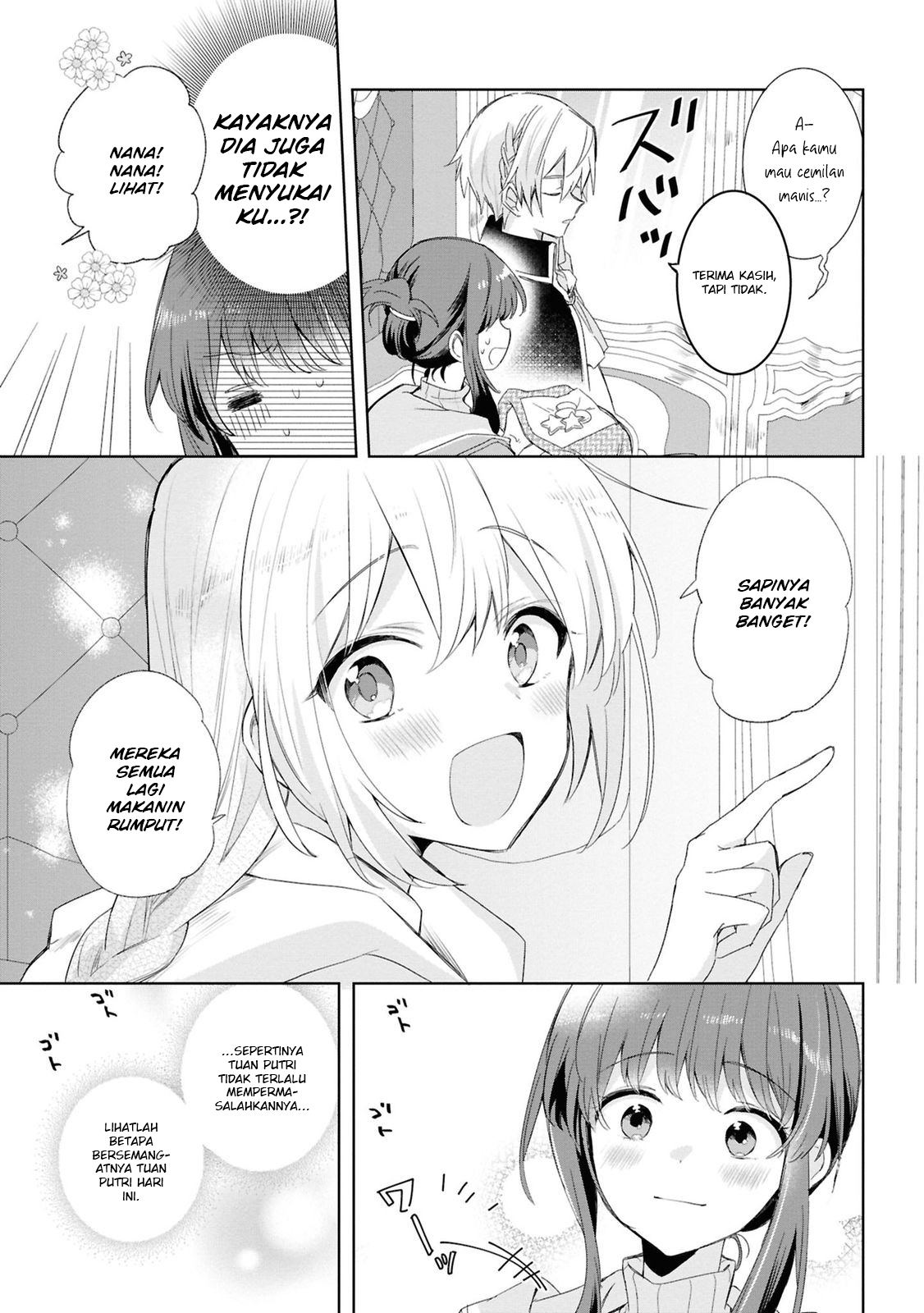 Muryoku Seijo to Munou Oujo: Maryoku Zero de Shoukan sareta Seijo no Isekai Kyuukokuki Chapter 5 - halaman 5