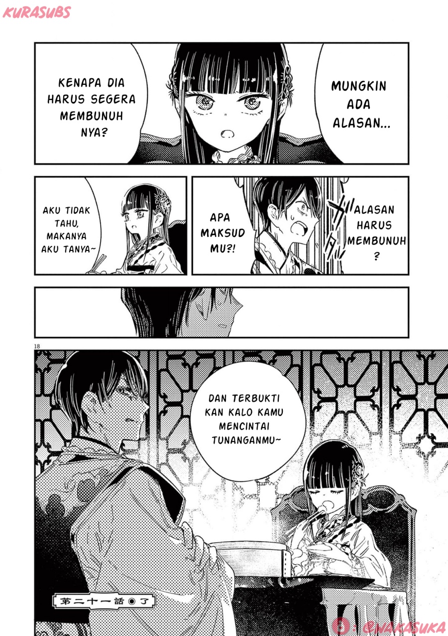 Mushi Mezuru Himegimi no Kekkon Chapter 21 - halaman 18