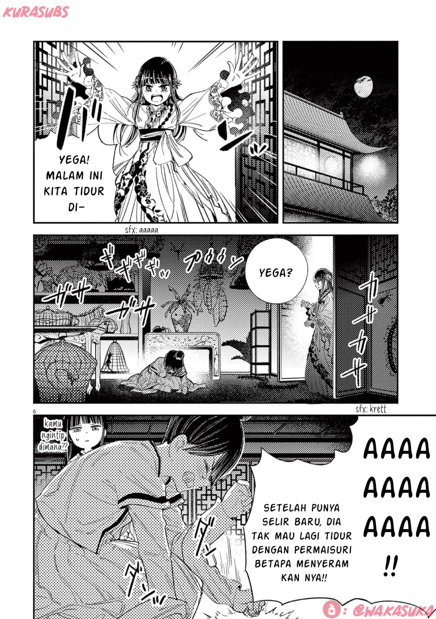 Mushi Mezuru Himegimi no Kekkon Chapter 22 - halaman 6