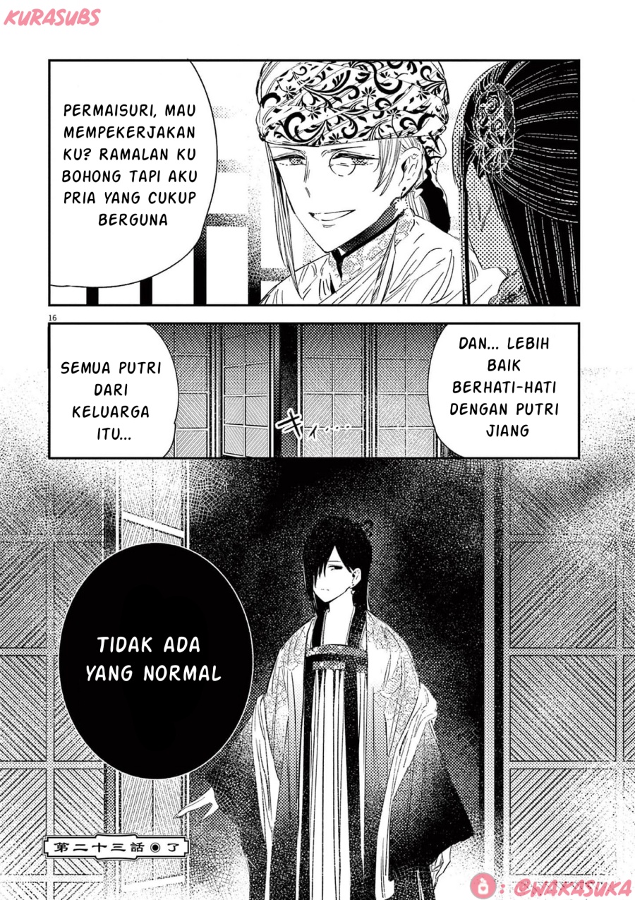 Mushi Mezuru Himegimi no Kekkon Chapter 23 - halaman 16
