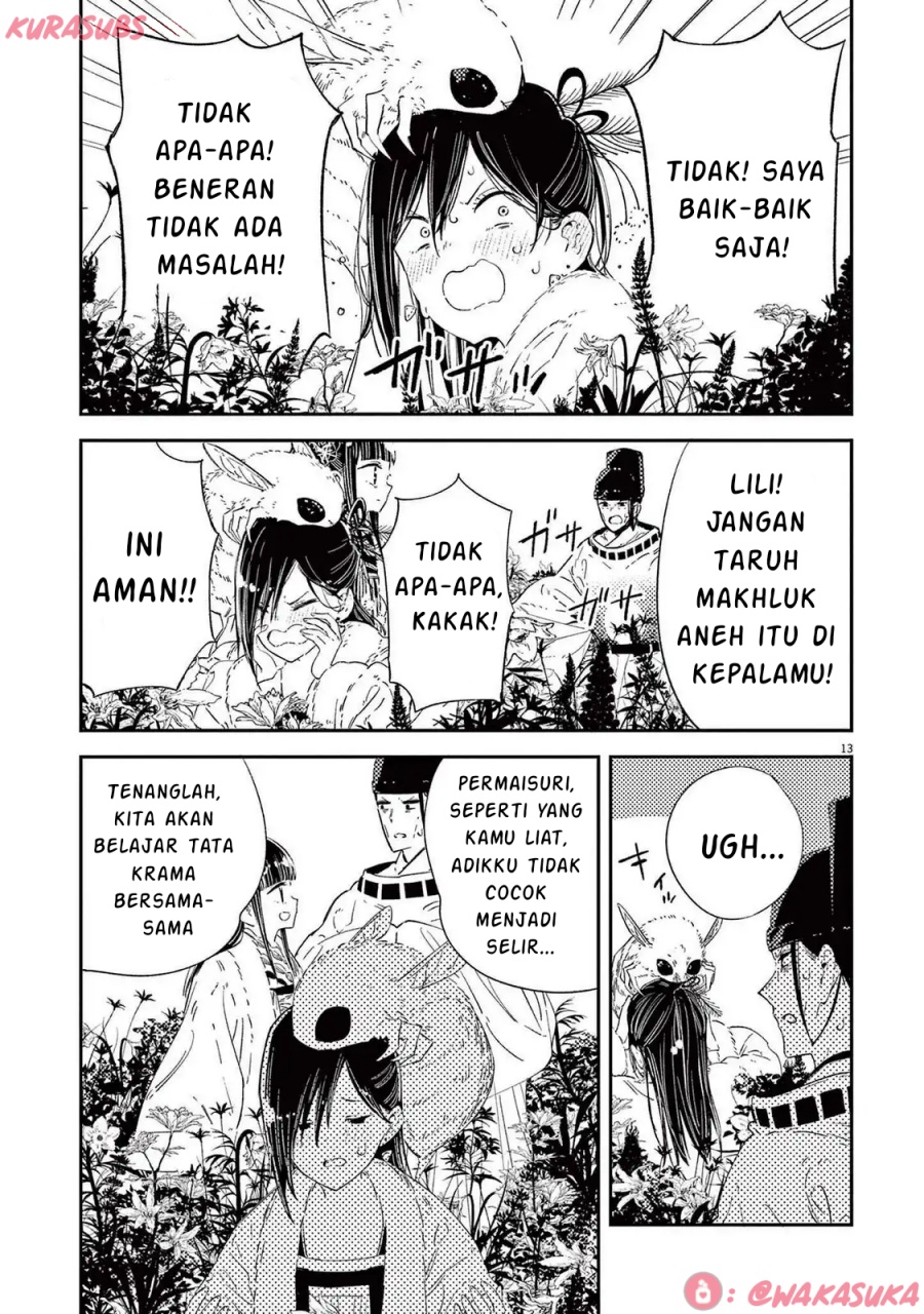 Mushi Mezuru Himegimi no Kekkon Chapter 24 - halaman 13