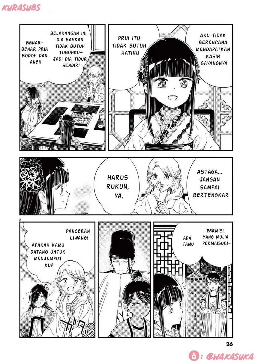 Mushi Mezuru Himegimi no Kekkon Chapter 25 - halaman 8