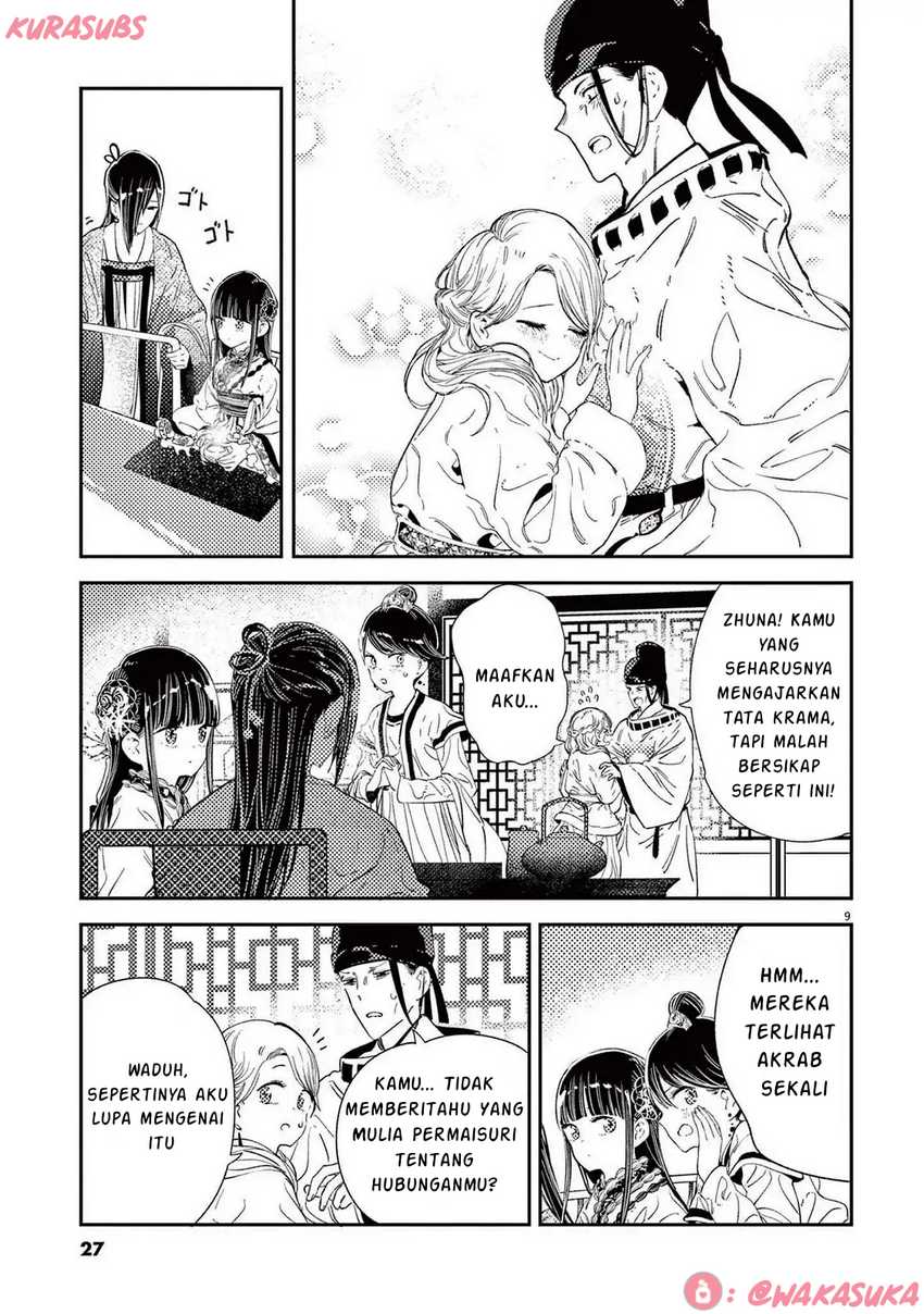 Mushi Mezuru Himegimi no Kekkon Chapter 25 - halaman 9
