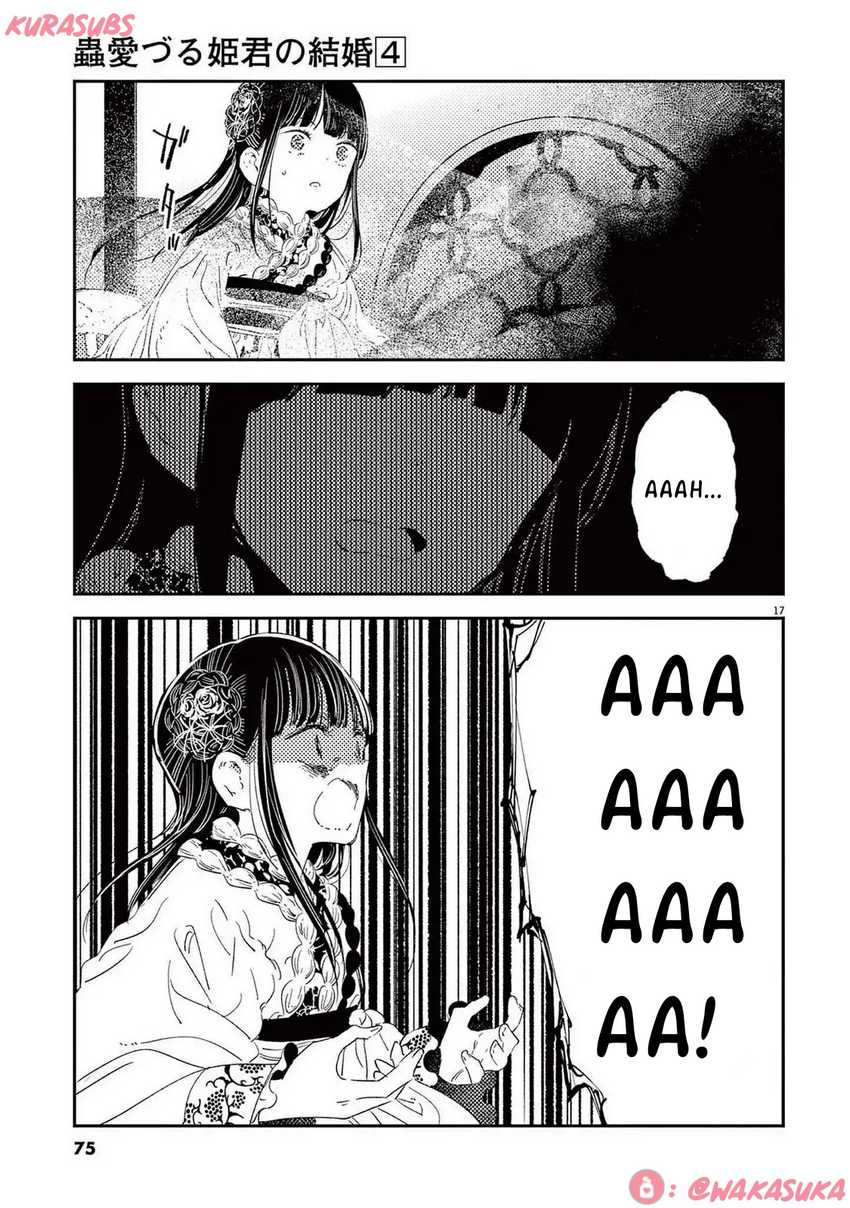 Mushi Mezuru Himegimi no Kekkon Chapter 27 - halaman 17