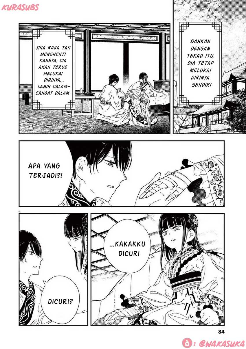 Mushi Mezuru Himegimi no Kekkon Chapter 28 - halaman 8