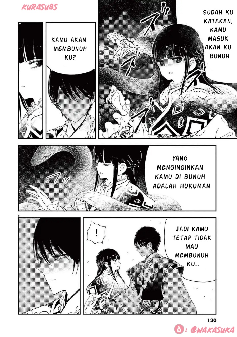 Mushi Mezuru Himegimi no Kekkon Chapter 31 - halaman 6