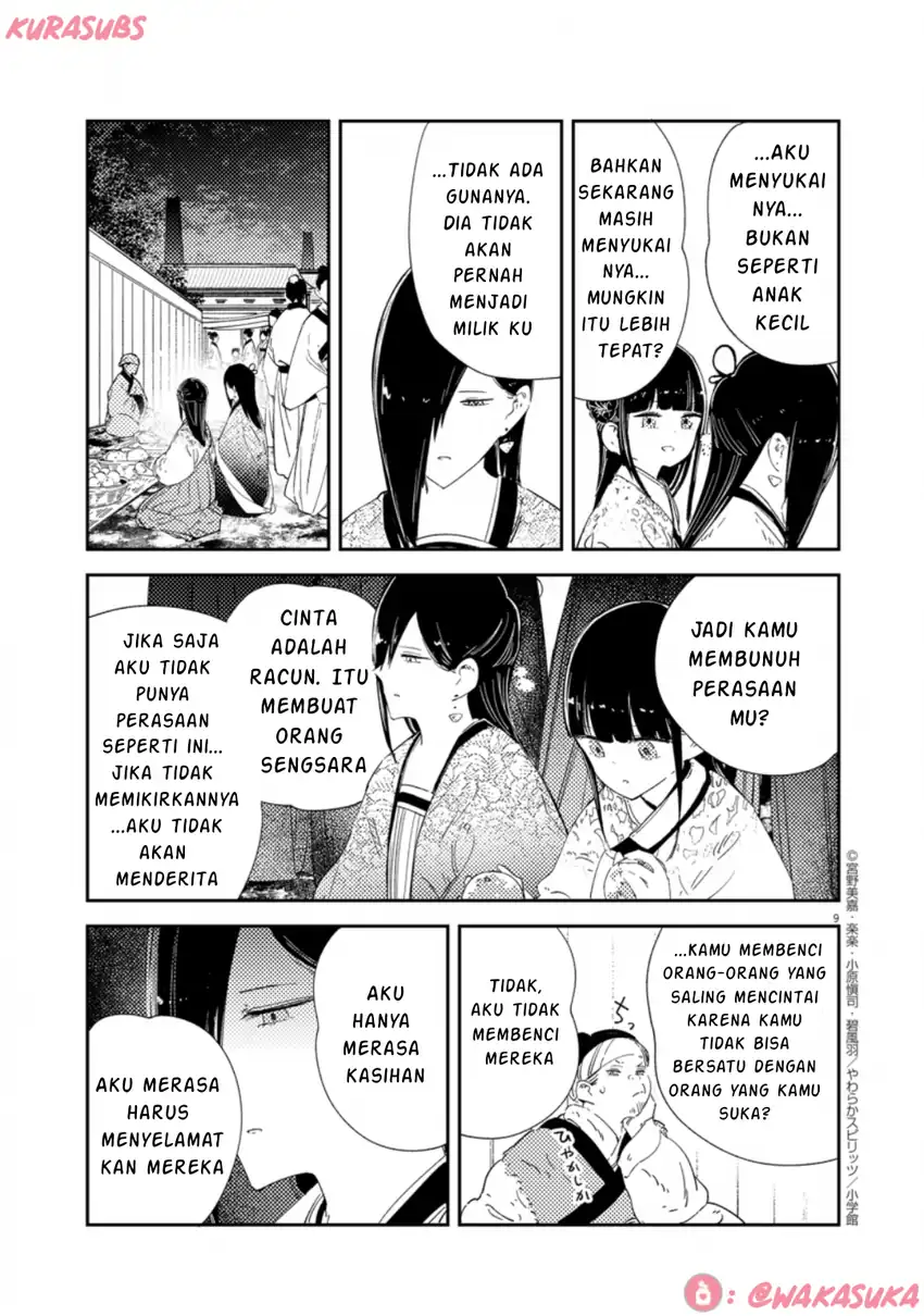 Mushi Mezuru Himegimi no Kekkon Chapter 33 - halaman 9