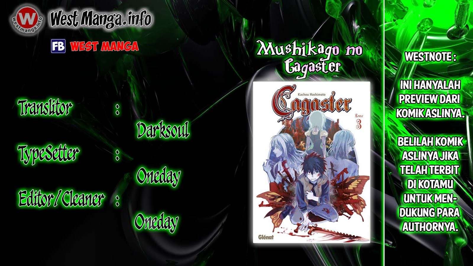 Mushikago no Cagaster Chapter 2 - halaman 2