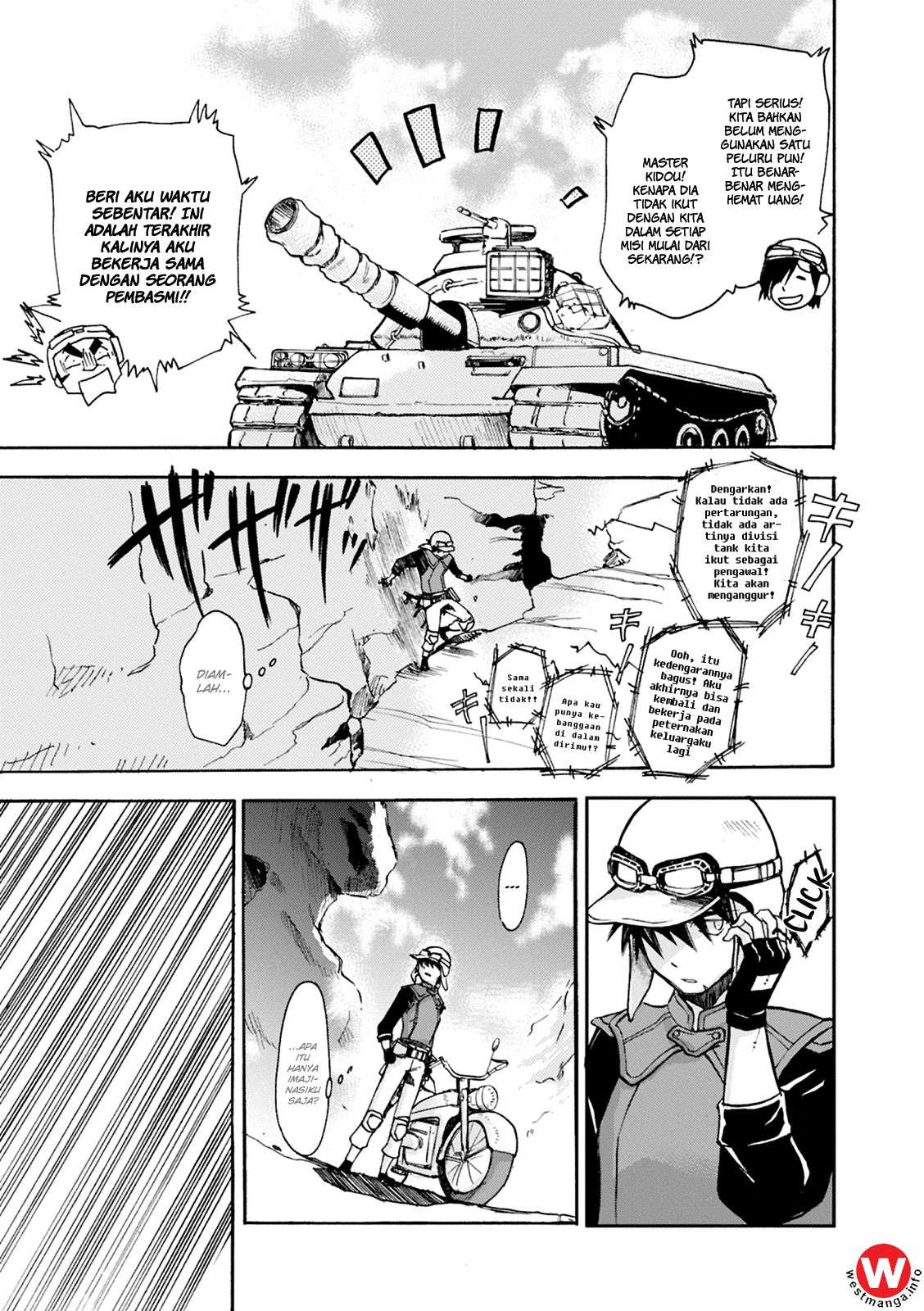 Mushikago no Cagaster Chapter 4 - halaman 13