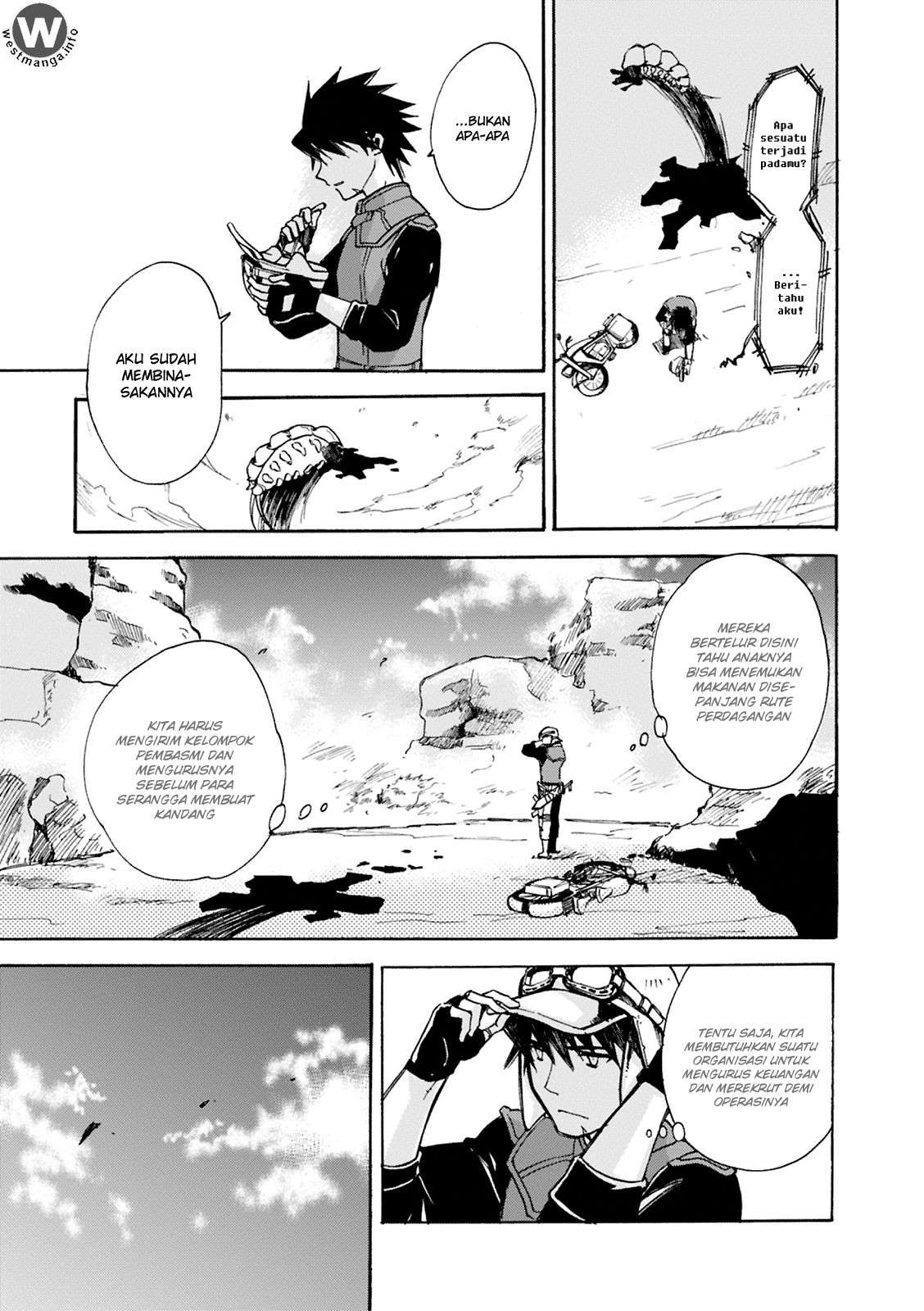 Mushikago no Cagaster Chapter 4 - halaman 17