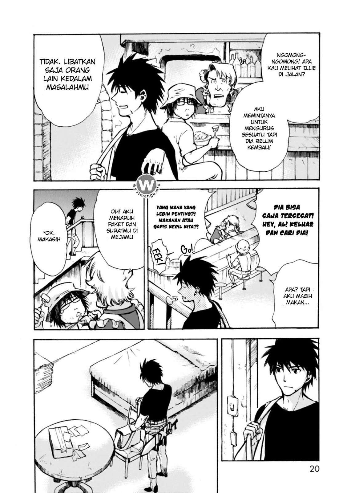 Mushikago no Cagaster Chapter 5 - halaman 14