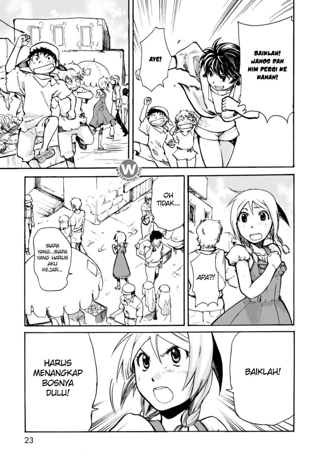 Mushikago no Cagaster Chapter 5 - halaman 17